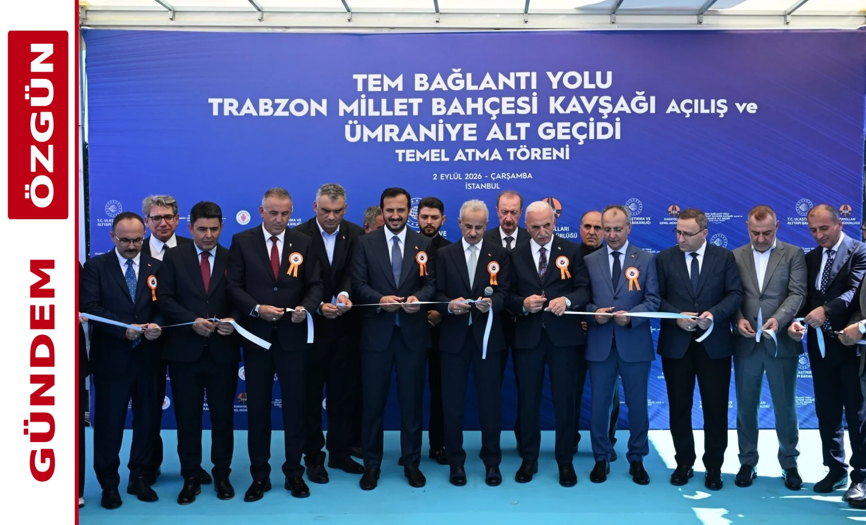 Ümraniye’de ulaşım yatırımları hız kesmiyor... Alt geçidin temeli atıldı