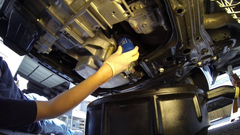 Honda CRV oil pan replacement